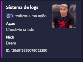 Logs de Check-in